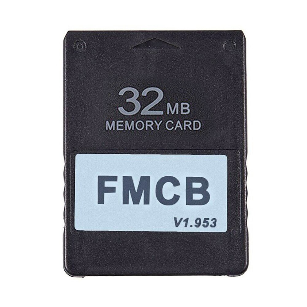 100% Originele Fmcb Gratis Mcboot Kaart V1.953 Voor Sony PS2 Playstation2 Ps 2 Console 8Mb/16Mb/32Mb/64Mb Geheugenkaart Opl Mc Boot: 32MB