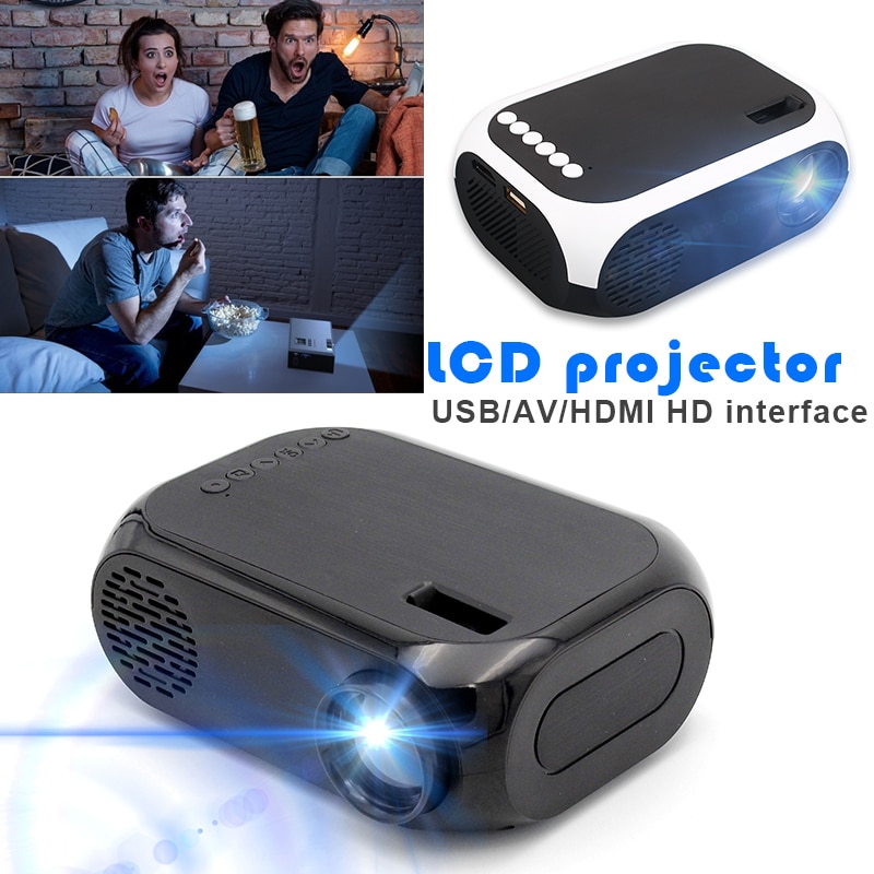 BLJ-111 Lcd Fhd Smart Projector 3D 1920*1080P Mini Interfaces Projector Ondersteuning Usb Av Hdmi Movie Home Cinema film