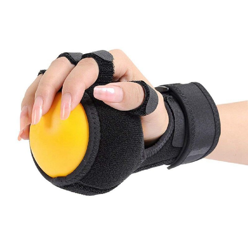 Anti-espasticidad bola férula mano funcional daño órtesis para dedos pelota de mano Ejercicio de rehabilitación: Default Title