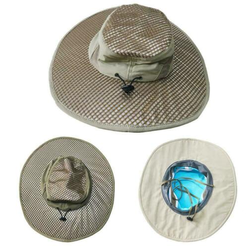 Summer Unisex Evaporative Keep Cooling Hats Womens Mens UV Protection Ice Cap Sunscreen Arctic Casual Hat One Size Sunhat