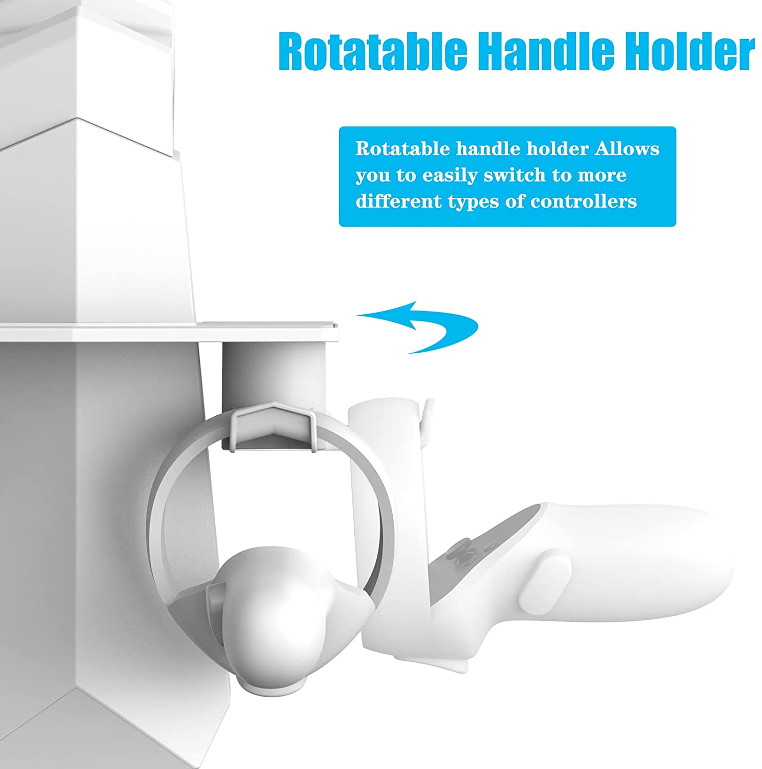 VR Headset Display Stand For Oculus Quest 2 Touch Controllers Reverb G2 VR Accessories For Meta Quest 2 Rift S Quest Valve Index