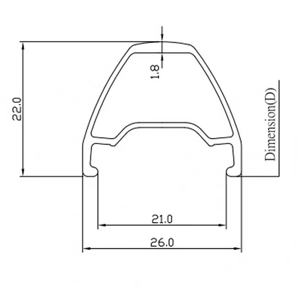 KINLIN Ultralight Bike Rim 20 inch Rims 406 Bicycl... – Grandado