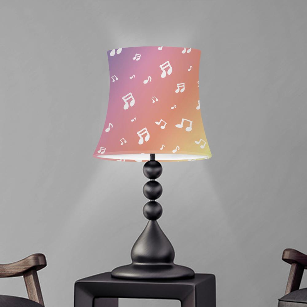 The Music Notes – abat-jour mural en tissu lavable, moderne, abat-jour de Table, de sol: L5562HSL