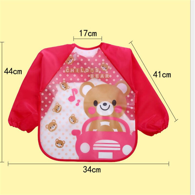 Baby to eat overall fall thin section male girl bib waterproof babies inside out children painting apron protective clothing