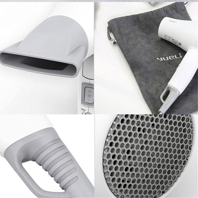 Yueli Hair Dryer 1200W Foldable Portable Wind Hair Dryer Professinal Hair Care for Home Travel