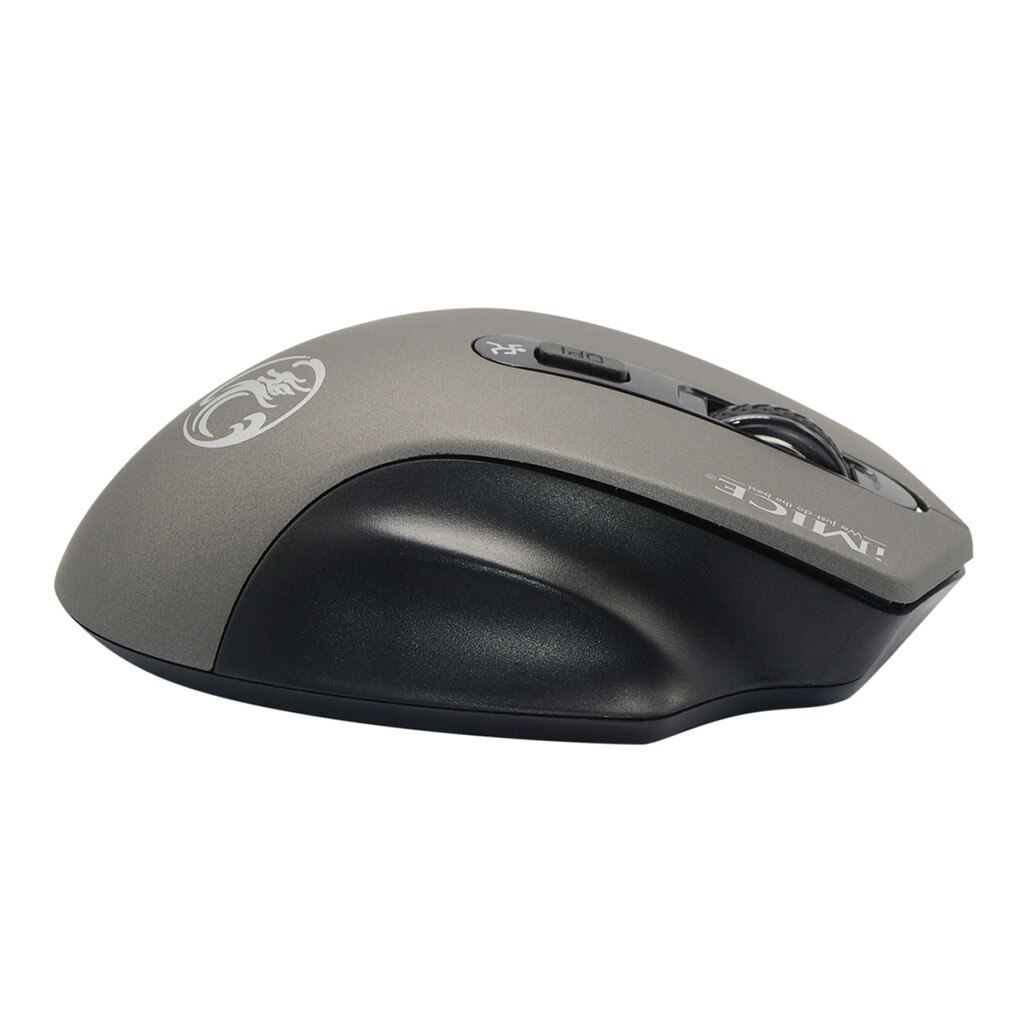 2.4G Wireless Mouse Imice E-1800 For Laptop PC Adjustable USB Receiver Game Mice Computer Ergonomic Mause For Laptop #929
