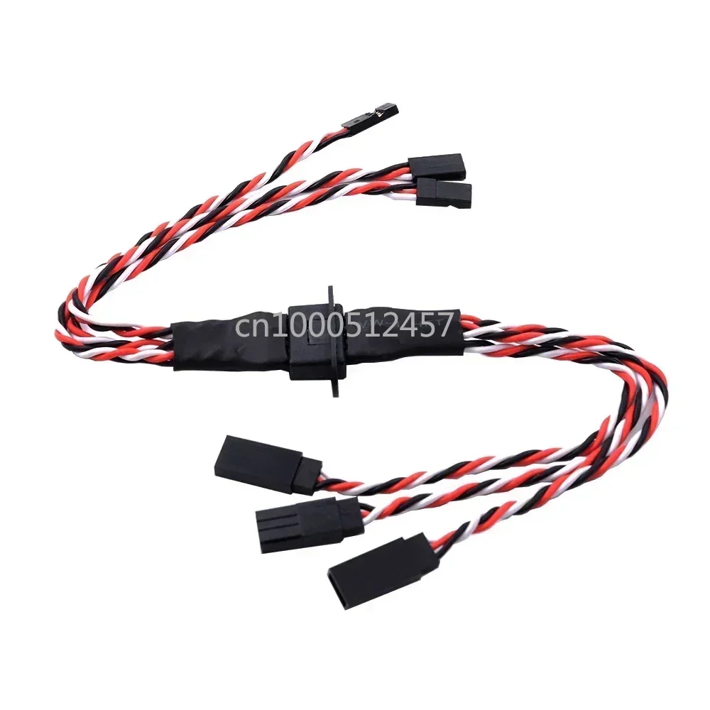 Connecteur MPX plaqué or à 8 broches, prise d'extension Servo multi-fils mâle femelle 2/3 fils pour modèle RC, avions planeurs Fixwing