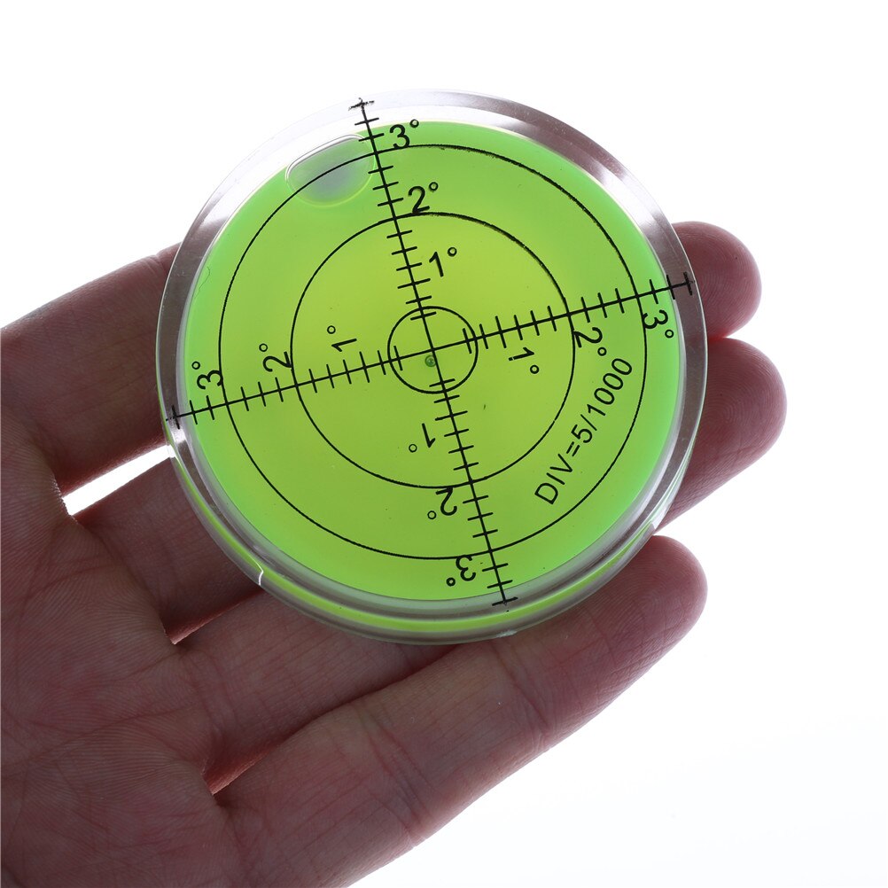 60*12mm 32 x 11mm cirkulärt vattenpass för bubbelpass runt bubbelpass mätinstrument verktyg universell gradskiva