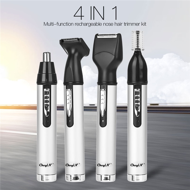Electric Nose Hair Trimmer Multifunctional Hair Remover Ear Eyebrow Beard Shaver Razor Face Hair Cutter Rechargeable or Battery