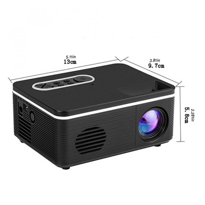 Mini Projector Supported 1920*1080P 2.0inch LCD Portable Projector With 30000 Hrs LED Lamp Life TV Stick For Home / Outdoor