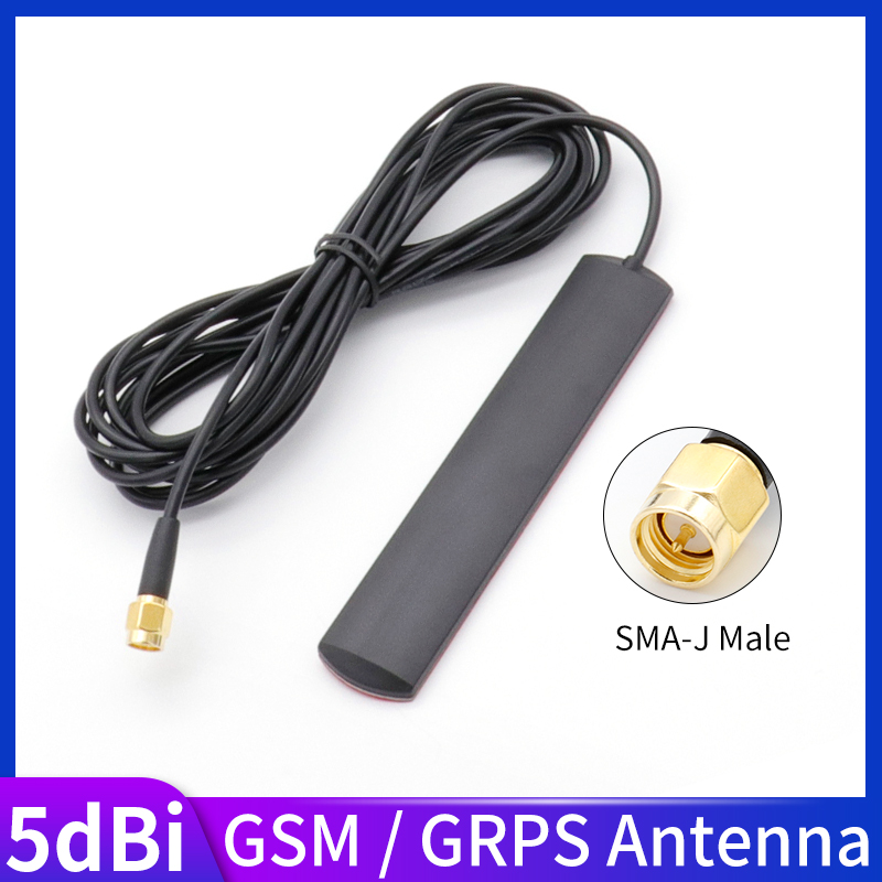 Waterdichte 5dBi GSM Antenne Lange Afstand Omni Patch Panel SMA MALE Connector GPRS Antenne voor Communicatie met 5M Kabel