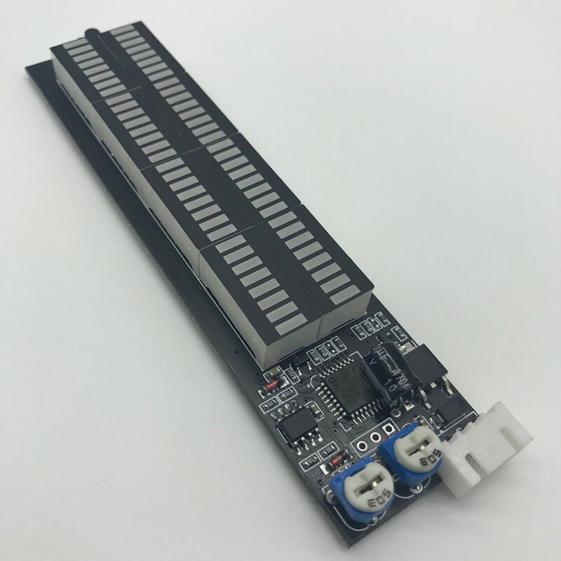 Lumière LED stéréo à spectre musical, indicateur de niveau Audio, amplificateur VU mètre pour lecteur de voiture, lumière d&#39;ambiance, Volume de rythme