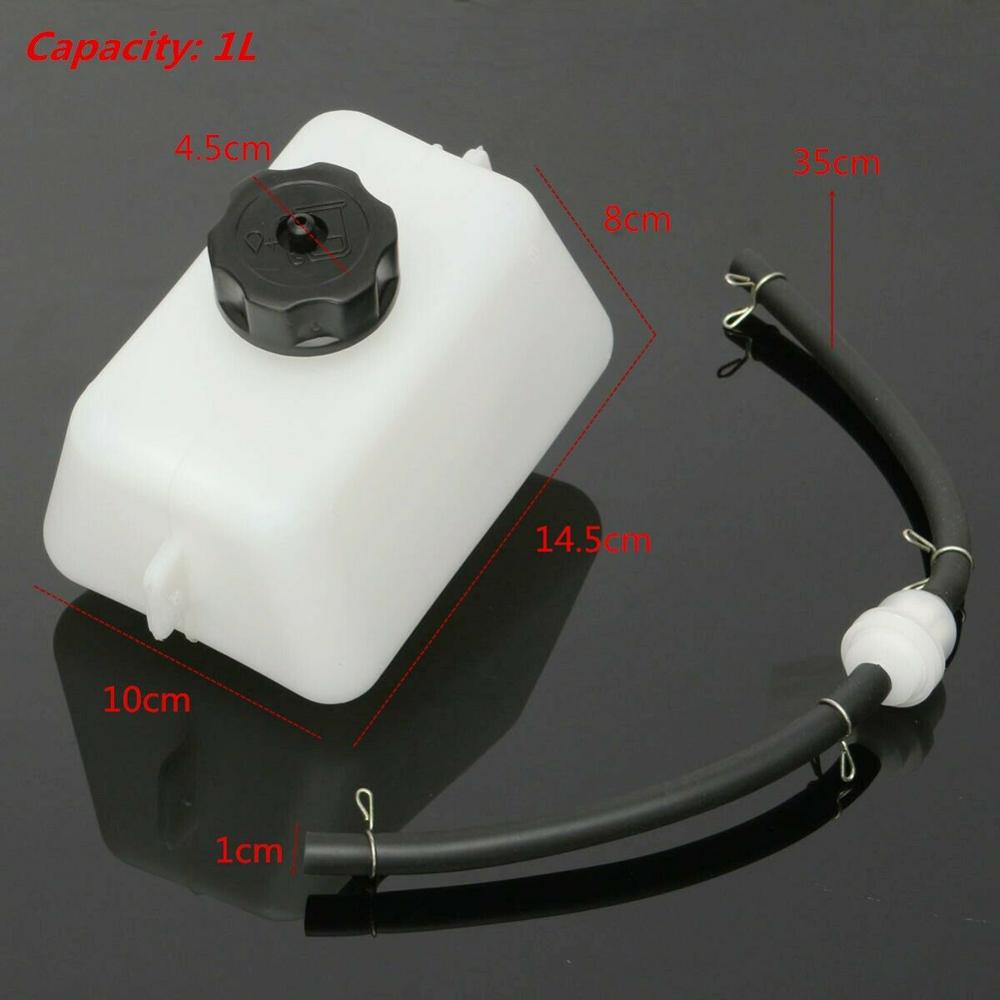 1L Plastic Fuel Tank Universal Motor Petrol Gas Tank Leakproof Corrosion Resistance Fuel Tank For Bike Mini Motor Gas Scooter
