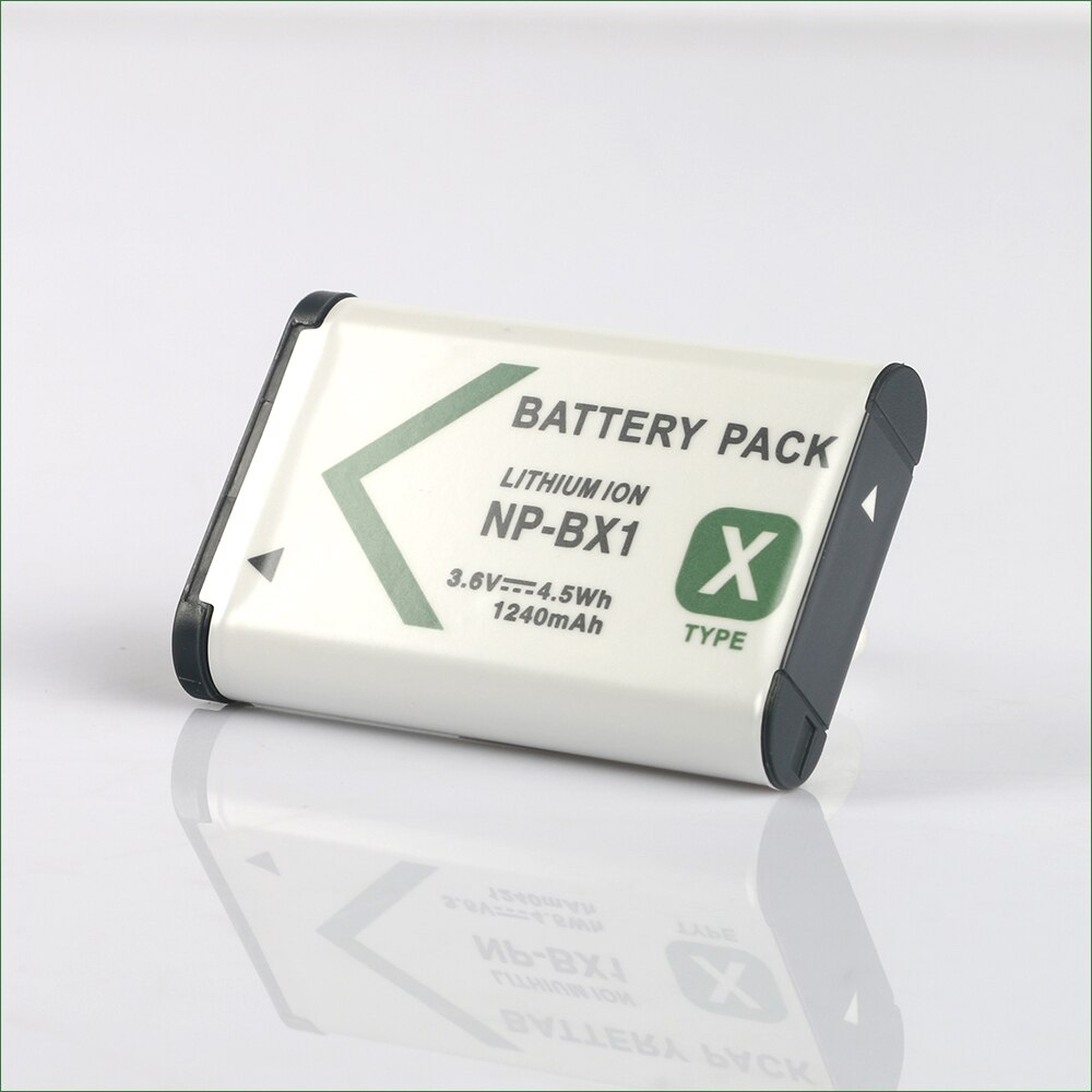 NP-BX1 NP BX1 Camera Battery + Charger for Sony ZV1 DSC-HX60V HX90V RX1 RX1R RX1RM2 RX100 M2 M3 M4 M5 M6 M7 II III IV V VI VII: 1PC Battery