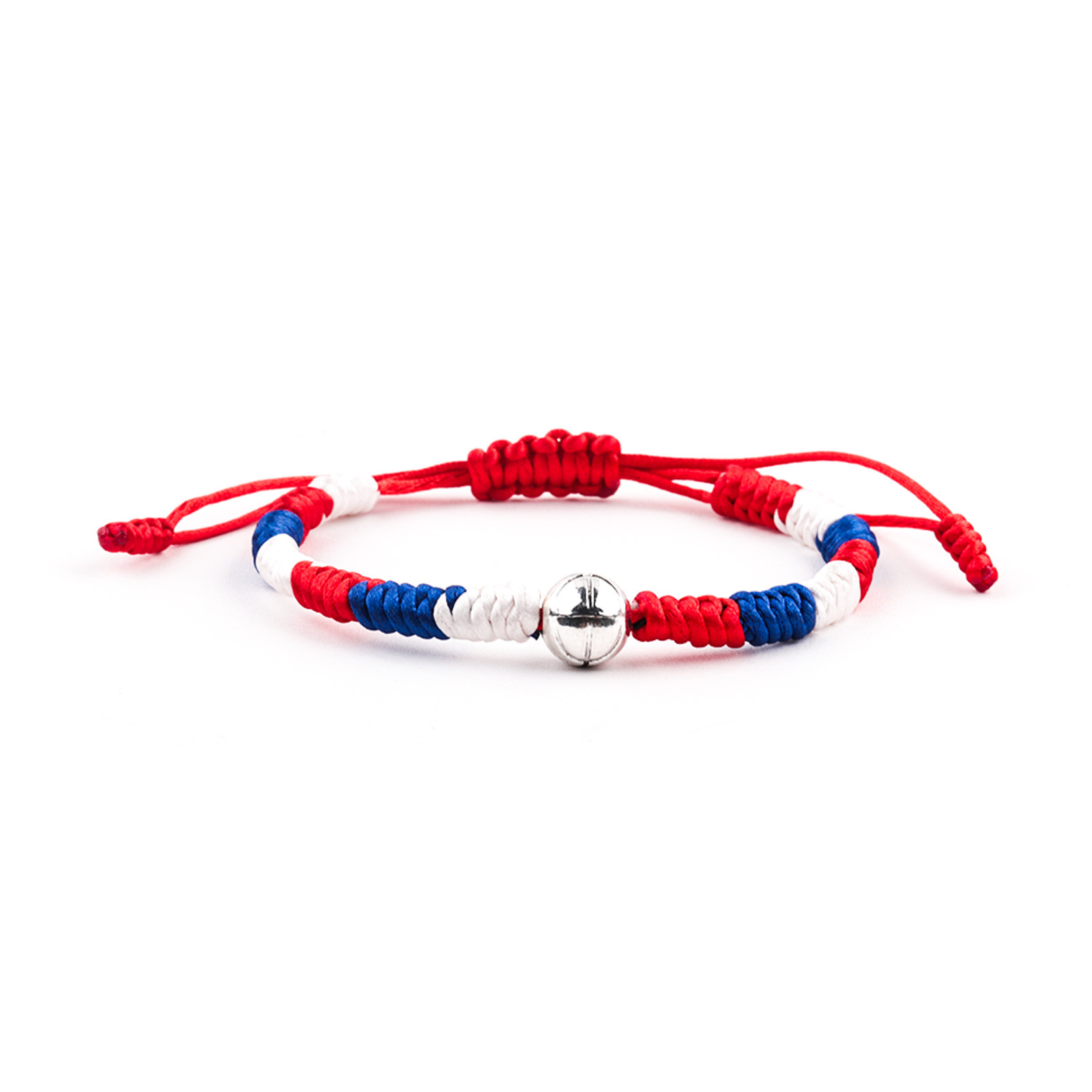 Bransoletka sportowa z plecionego sznurka, modna w 2025 roku, popularna bransoletka z zawieszką rowerem, tenisem, piłką nożną, biżuteria dla przyjaciół, zawodników, prezent.: Rdzy czerwony