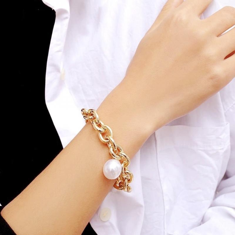 Ensemble collier et Bracelet de perles d&#39;eau fraîche, bijoux de mariée de dubaï, icône de bijoux de fête Unique pour femmes, offre spéciale