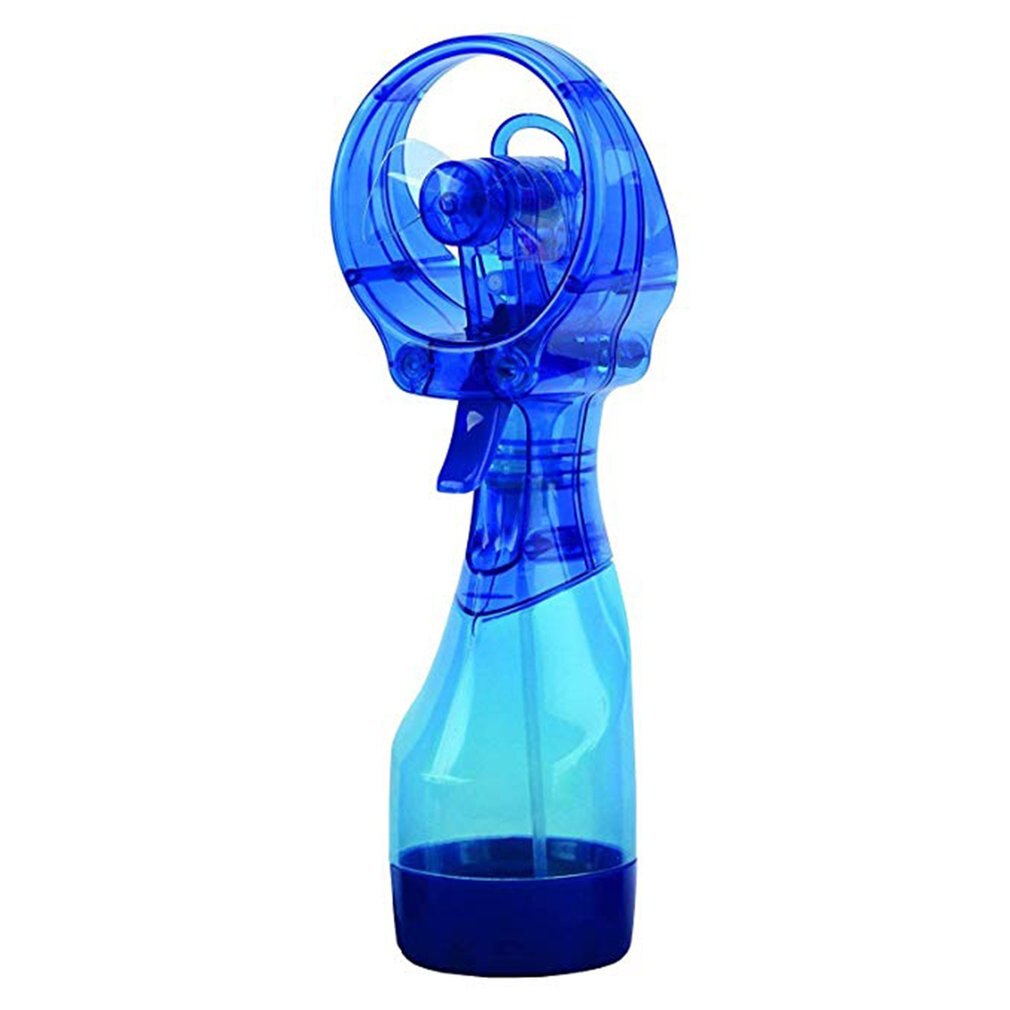 Portable Handhold Water Mist Fan 2In1 Functions Powerful Fan Water Cooling Spray Fan Humidification Fan