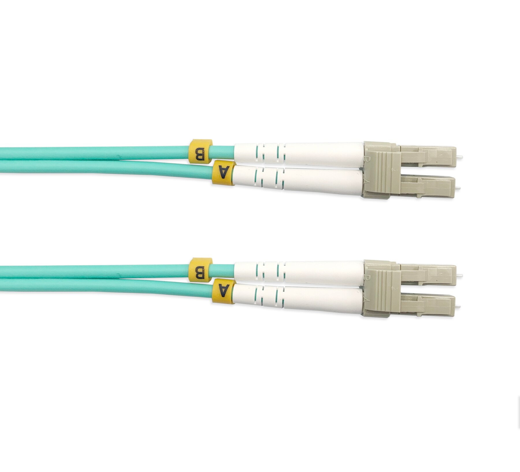 Elfcam®-Kabel światłowodowy LC/UPC aacute; LC/UPC, OM3 wielomodowy światłowód dupleks optique Jarretièodnośnie 50/125um LSZH (40M)