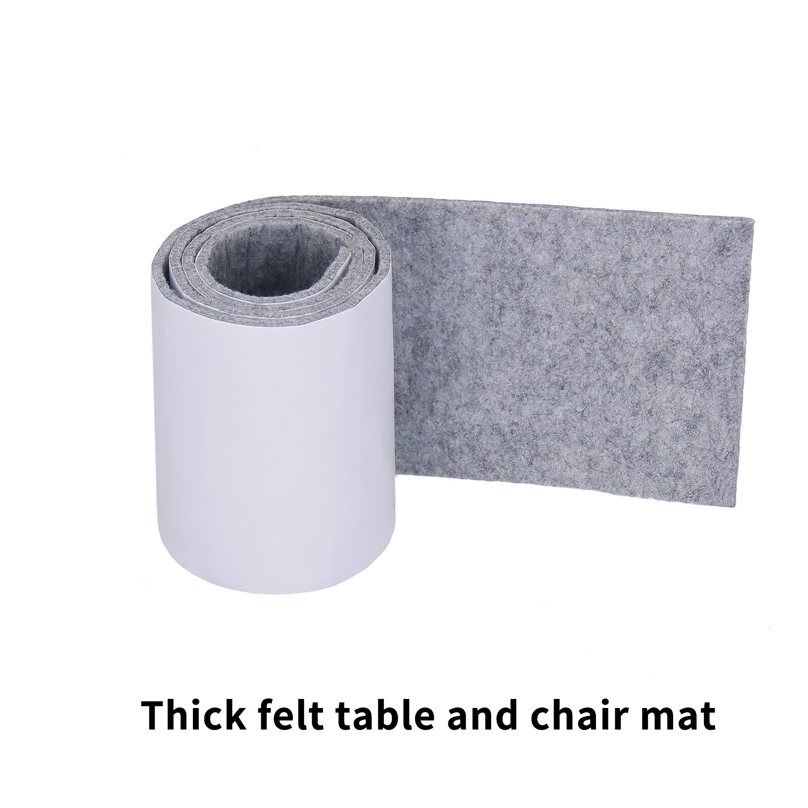 100cm/Rolle selbst-Klebstoff Filz Möbel Bein Pad Anti-Rutsch-matt Boden Schutz Tragen-breiter tisch Stuhl Bein Klebrig Zurück Stoßstange