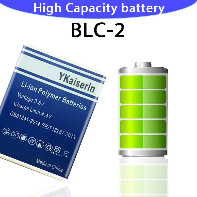 2150mAh BLC-2 BLC 2 Batteries For Nokia 3310 3315 3330 6800 6650 3530 3410 3510 5510 3335 3686 Mobile Phone Replacement batter