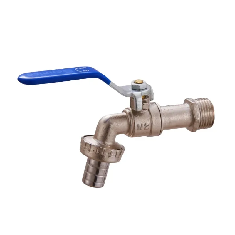 Attrezzi da giardino rubinetto dell'acqua in ottone esterno e interno usato facile accensione/spegnimento maniglia a leva rubinetti di alimentazione per irrigazione valvola a sfera: Oro