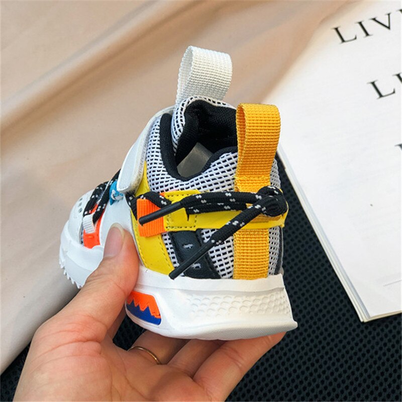Kinderschoenen unisex peuter meisjes jongens sneakers ademend zachte zool outdoor tennis kinderschoenen kinder hardloopschoenen