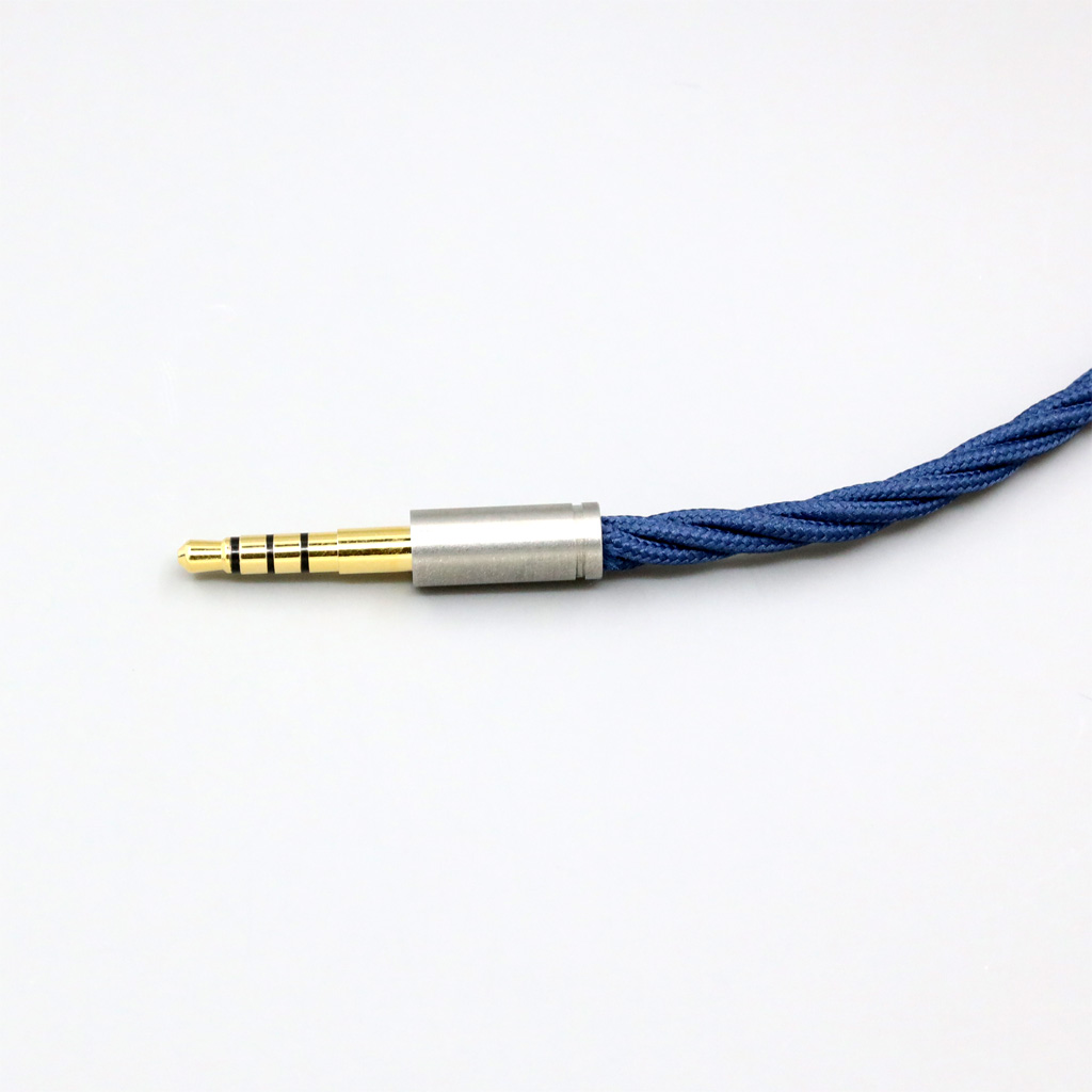 99% pur argent OCC graphène Sletransported écouteur câble pour Fostex T60RP TR-80 TR-90 Fidelio X2HR sauna téléphone LN008586