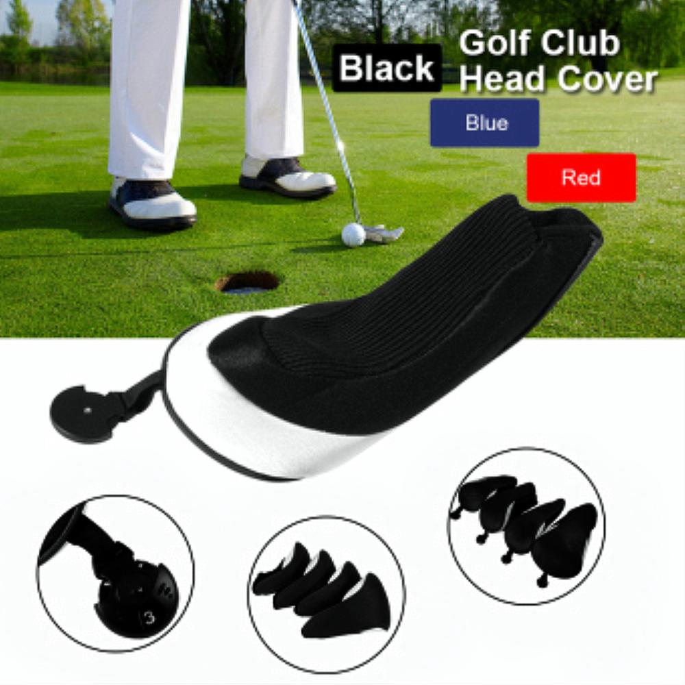 Driver Fairway Hybrid Golf Club Head Covers Putter Woods Cover Protector Verwisselbare Tag Nummer No.1 3 5 7 X