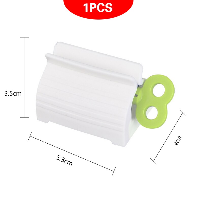 Bathroom Accessories Toothpaste Dispenser Multi-functional Tooth Paste Tube Squeezer Rolling Holder banheiro tandpasta knijper: 1 Piece6