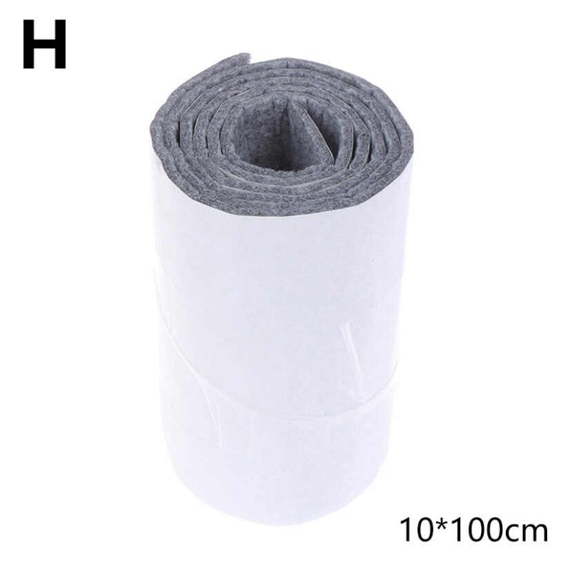 100cm Filz schutz Pad Möbel Bein Anti-Rutsch-Sofa Stuhl Füße matt selbst klebende Bodenschutz Pad Rolle stumm Kinderzimmer: Grün Rronze