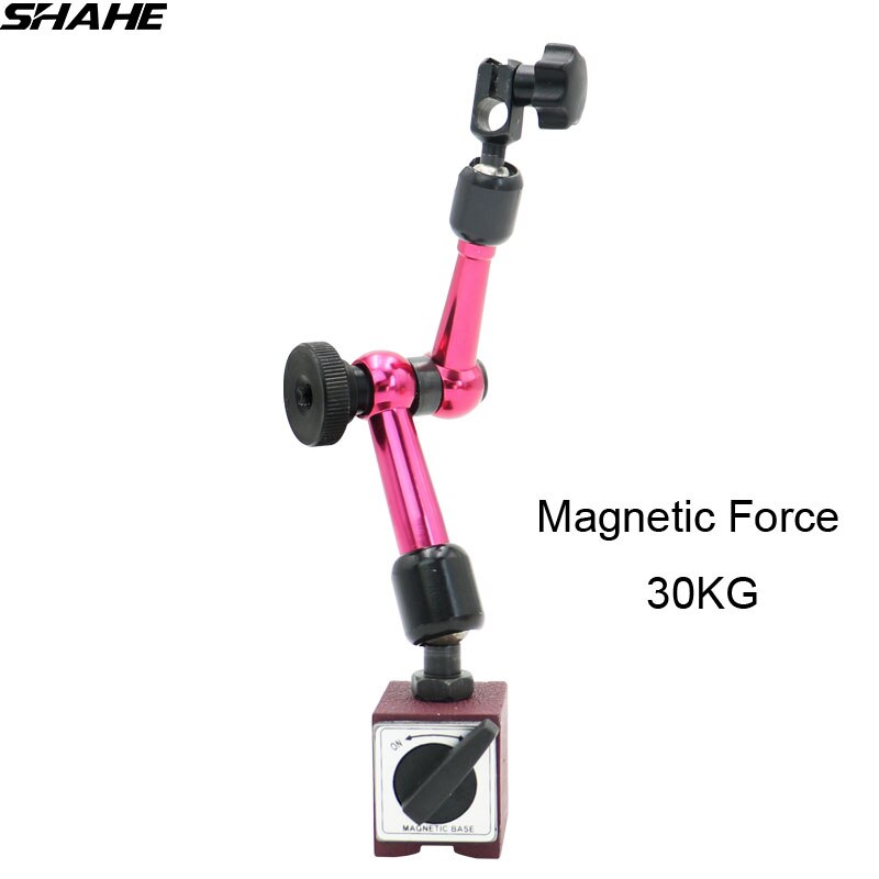 Shahe Mini Universele Flexibele Magnetische Base Holder Stand Voor Indicator Gauge Magnetische Kracht 30Kg