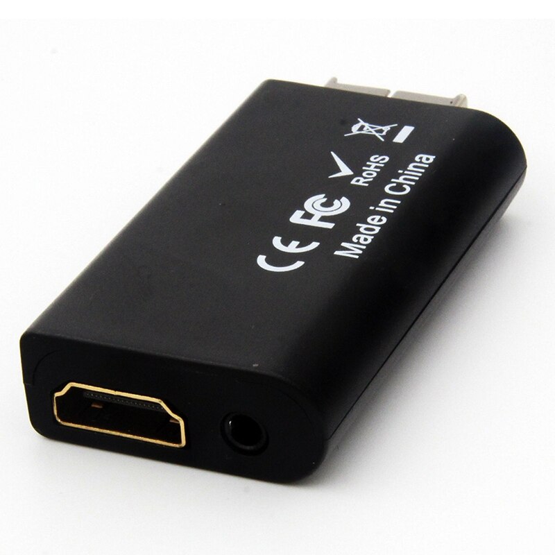 PS2 to HDMI Video Converter AV Adapter w/ 3.5mm o Output for HDTV Monitor