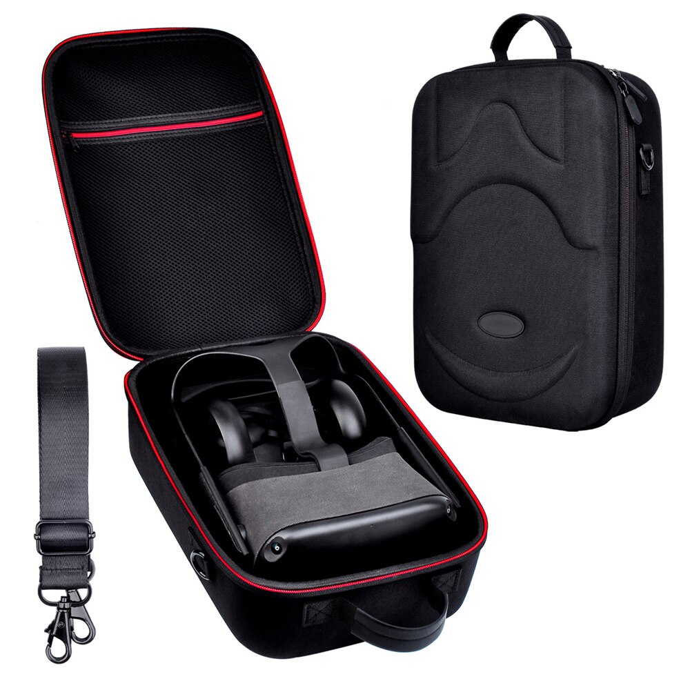 Pour Oculus Quest VR casque étui de transport étanche étui de protection sac de rangement avec boucle de sangle