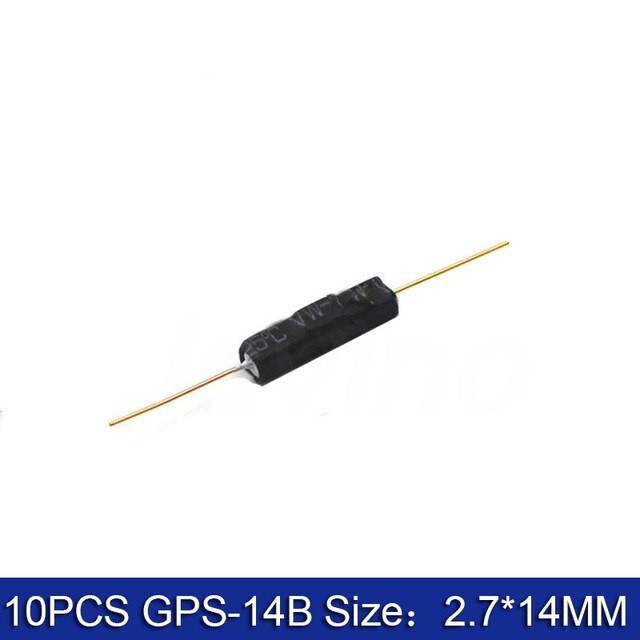 10pz N/O canna interruttore Magnetico 2*14mm Normalmente Aperto interruttore di Induzione Magnetica N/C Normalmente chiuso MKA14103 GPS-14B: 10pezzi GPS-14B / Normally Closed