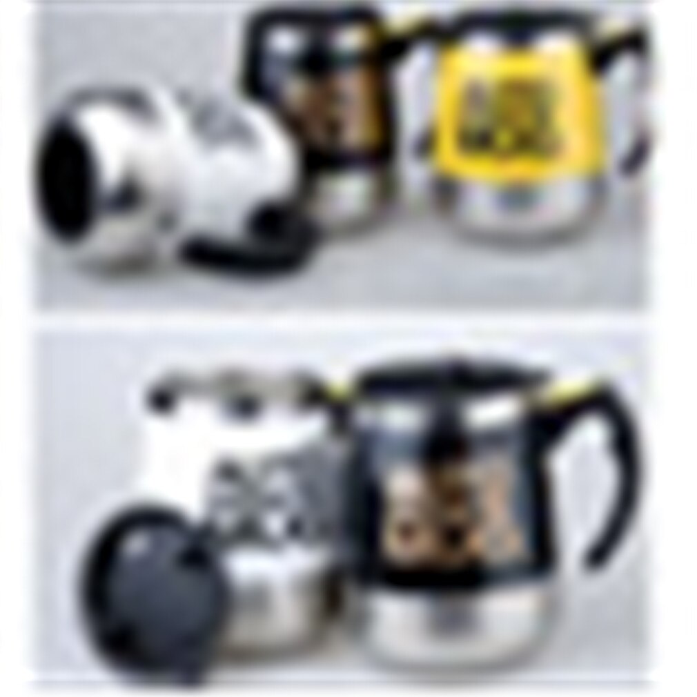 400Ml Блендеры Zelf Roeren Magnetische Mok Creatieve 304 Roestvrij Staal Koffie Melk Mengbeker Blender Smart Mixer Thermische Cup