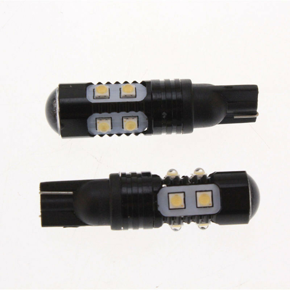 2x50 W CREE 700LM Auto Mistlamp Signaal Lamp Turn Licht T10 50W 6000K Backup Reverse verlichting aluminium LED Lamp