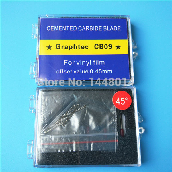 Best price 30 60 45 degree Icontek Graphtec CB09 CE5000 CE6000 cutter plotter cutting blade 10pcs