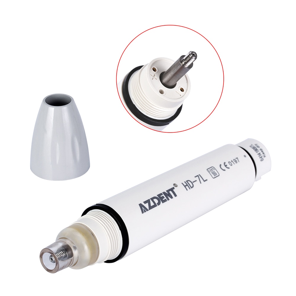 1pc LED Light Dental Ultrasonic Scaler Handpiece Detachable Ultrasonic Piezo Scaler Handle for SATELEC DTE Series Device