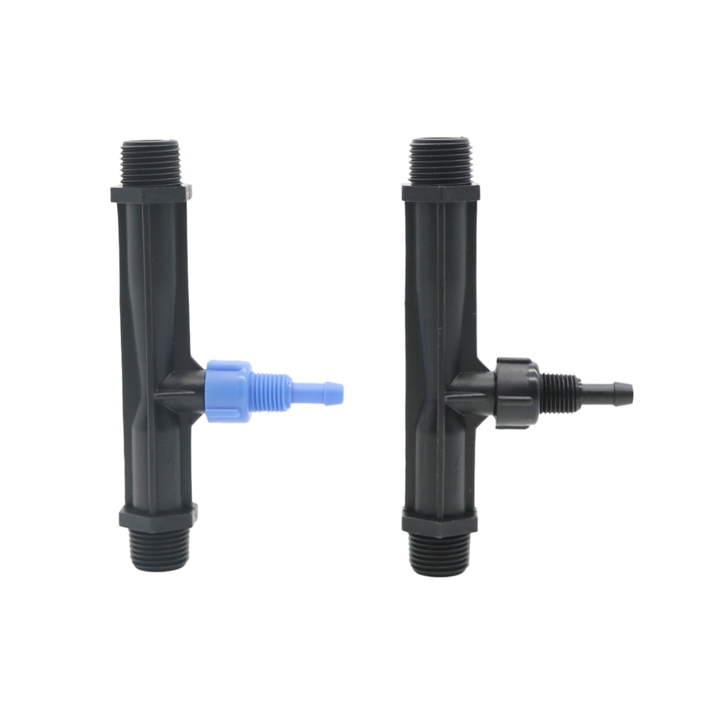 Venturi fertilizer Injector 3/4" to 1/2" Male Thread venturi fertilization system Agriculture Automatic fertilizer emitter 1Set