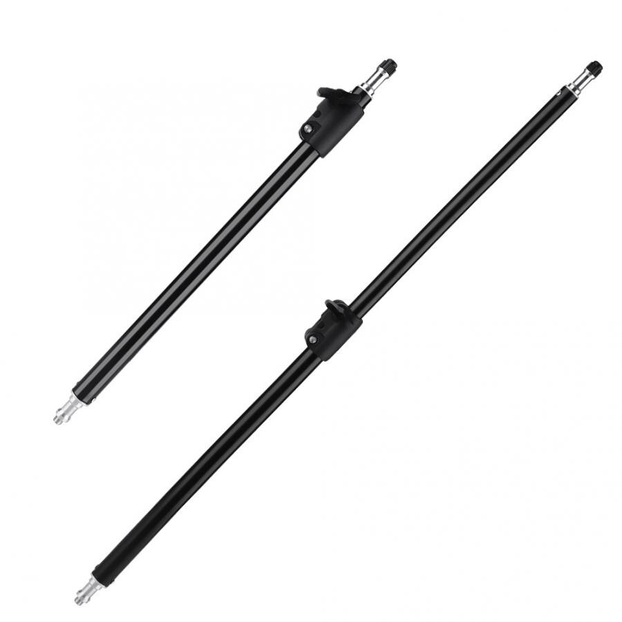 Photography Studio 45-74cm Adjustable Extension Rod Stick Pole for Light Microphone Arm Stand flash stand Extension Pole Gimbal