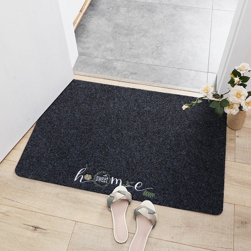Tapis simple sans odeur de style japonais, tapis de porte antidérapant pour maison, 4 couleurs, anti-poussière, pour maison: 40CMx60CM / 4