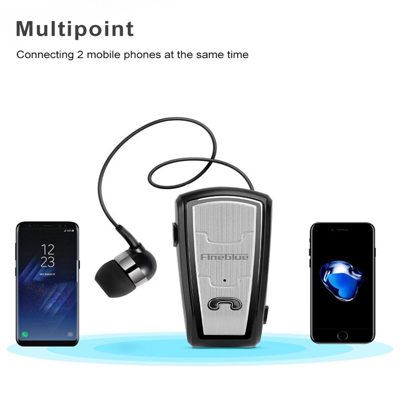 Fineblue-Mini auriculares inalámbricos FQ208 con Bluetooth 4,0, estéreo, con Clip, cancelación de ruido, pk F910, F920, F930, F960, F980