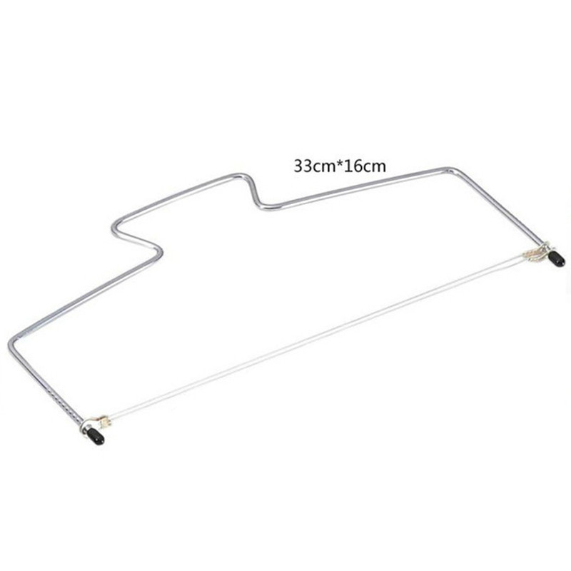 Double Line Adjustable Stainless Steel Metal Cake Cut Tools Cake Slicer Device Decorating Mold Bakeware Kitchen Cooking Tool