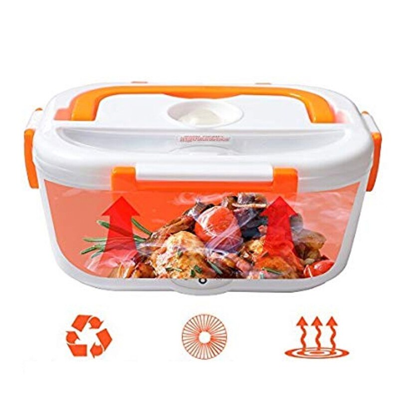 110v 220v us eu stekker elektrische lunchbox plastic voedselverwarmer thuis school kantoor verwarmde bentobox draagbaar bpa-vrij