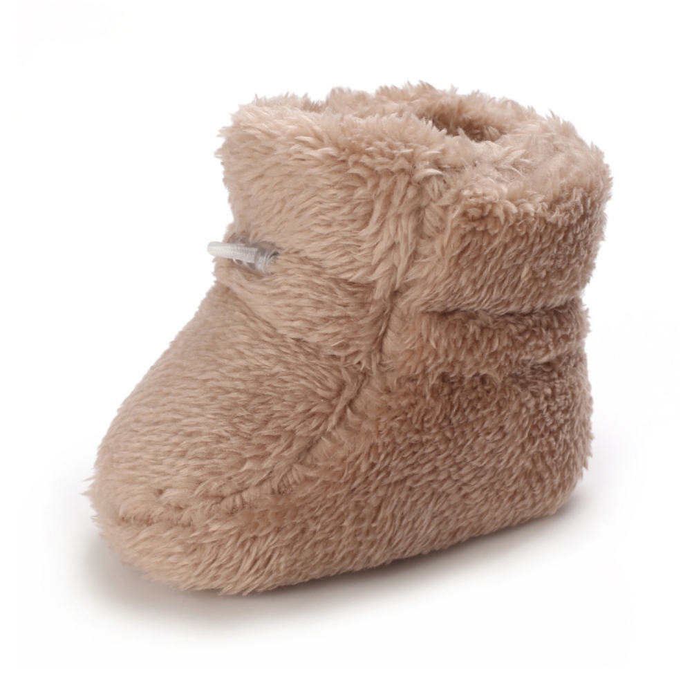 Bobora Winter Snowboots Baby Meisjes Booties Warm Houden Pluche Binnenkant Anti-Slip Baby Baby Peuter Leuke Zachte Bodem schoenen: K1 / 0-6 months