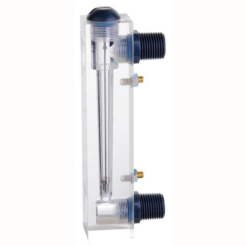 Pmma væskestrømsmåler vandflowmåler panel rotameter med kontrolventil lzm -15t 0.2-2 lpm 0.2-3 lpm 0.5-4 lpm 1-7 lpm 10-100l/ h