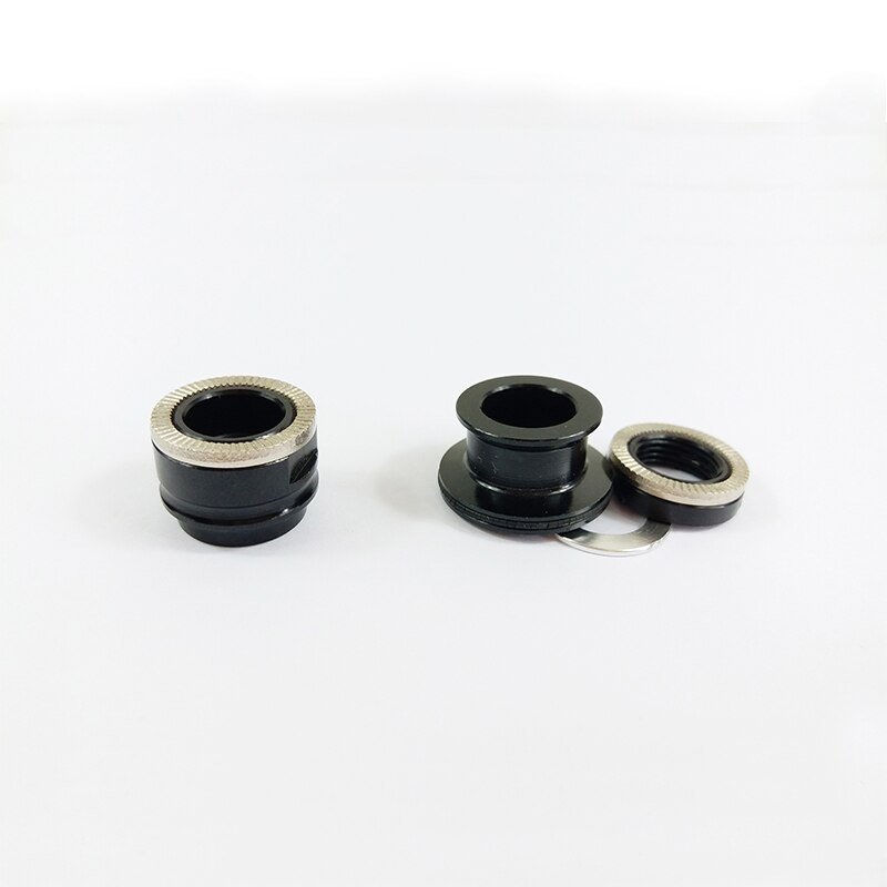 Novatec-eje de buje trasero F372SB, 140mm * 10mm * 5mm y tapas de lado posterior, adaptadores QR, piezas de bicicleta de carretera de 50g