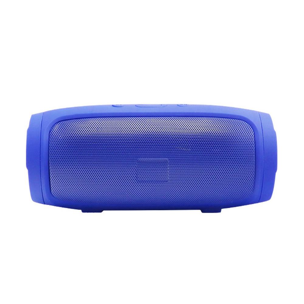 Draagbare Speaker Mini Draadloze Speaker Bluetooth Subwoofer Speakers Drum Soundbar Altavoces Outdoor Sport Waterdichte Boombox: Blue