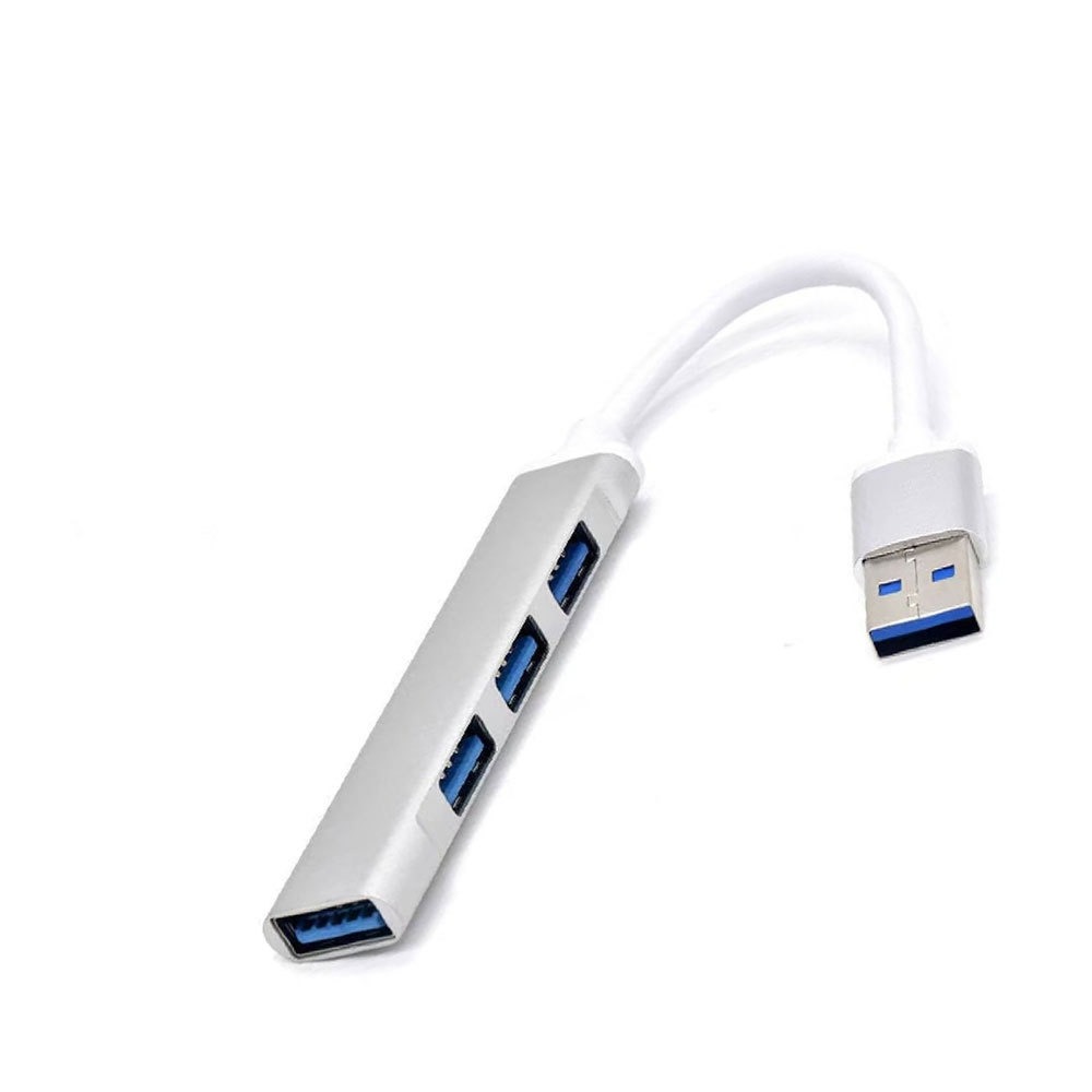 Hub USB 3.0 OTG à 4 ports, séparateur de Type C haute vitesse, adaptateur USB et type-c Stable Multiport pour PC, accessoires informatiques: MARRON