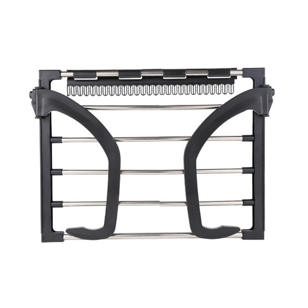 Vouwen Handdoek Droogrek Rvs Drogen Schoenenrek Kleren Opknoping Rekken Balkon Drogen Schoenenrek Voor Woonaccessoires